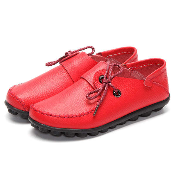 Flat Beef Tendon Low Top Casual Shoes