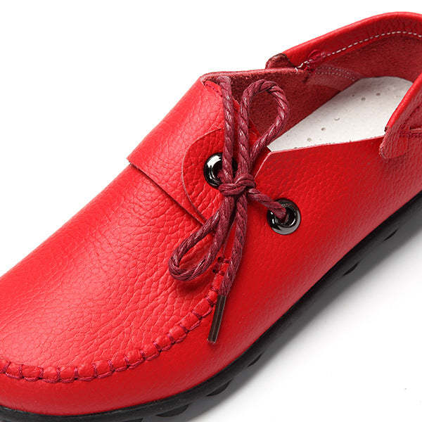 Flat Beef Tendon Low Top Casual Shoes
