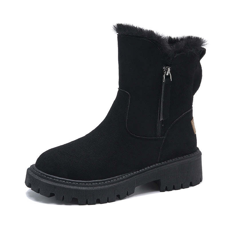 Orthopedic Snow Boots Women Warm Ankle Shoes