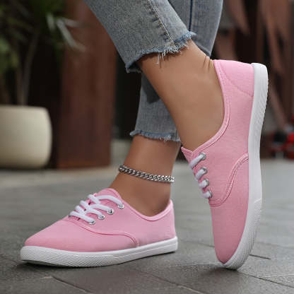 Comfortable and Stylish Canvas Sneakers for Women