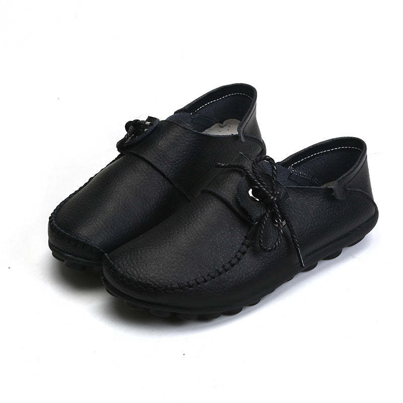 Flat Beef Tendon Low Top Casual Shoes