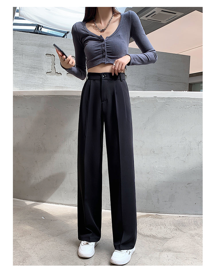 Women's High Waist Trousers