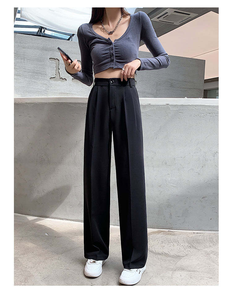 Women's High Waist Trousers