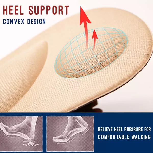 4D Orthopedic Memory Foam Insoles
