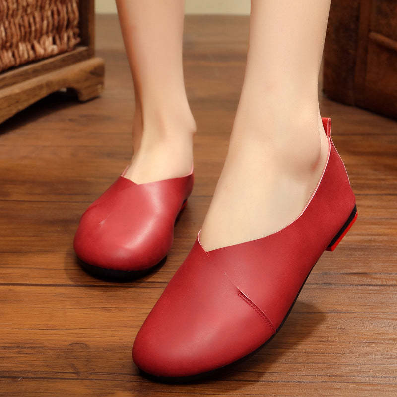 Step into Comfort & Style with Flat Fashion Comfortable Shoes