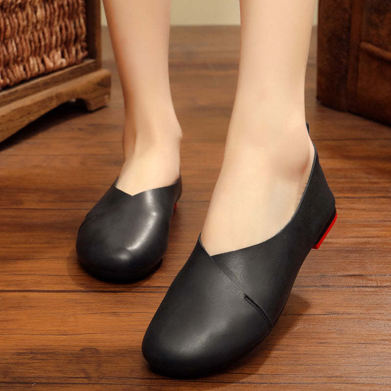 Step into Comfort & Style with Flat Fashion Comfortable Shoes