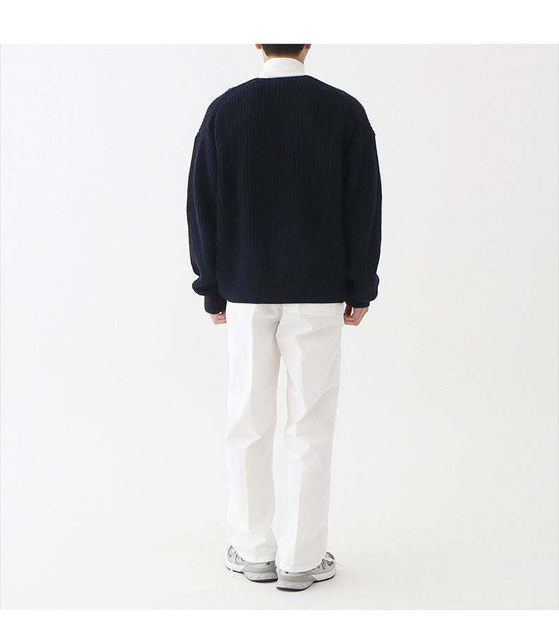 Knitted Cardigan With Zipper