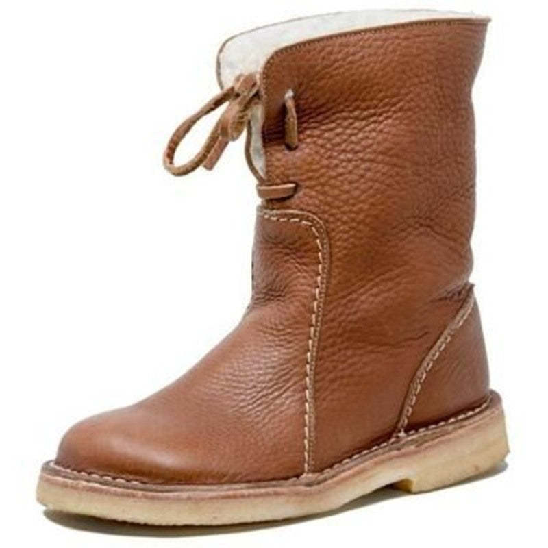 Bradford Leather Waterproof Winter Snow Boots