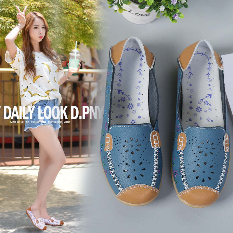 Flowers Hollowed Out Casual Shoes: Elevate Your Style & Foot Comfort