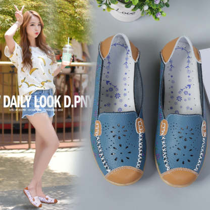 Flowers Hollowed Out Casual Shoes: Elevate Your Style & Foot Comfort