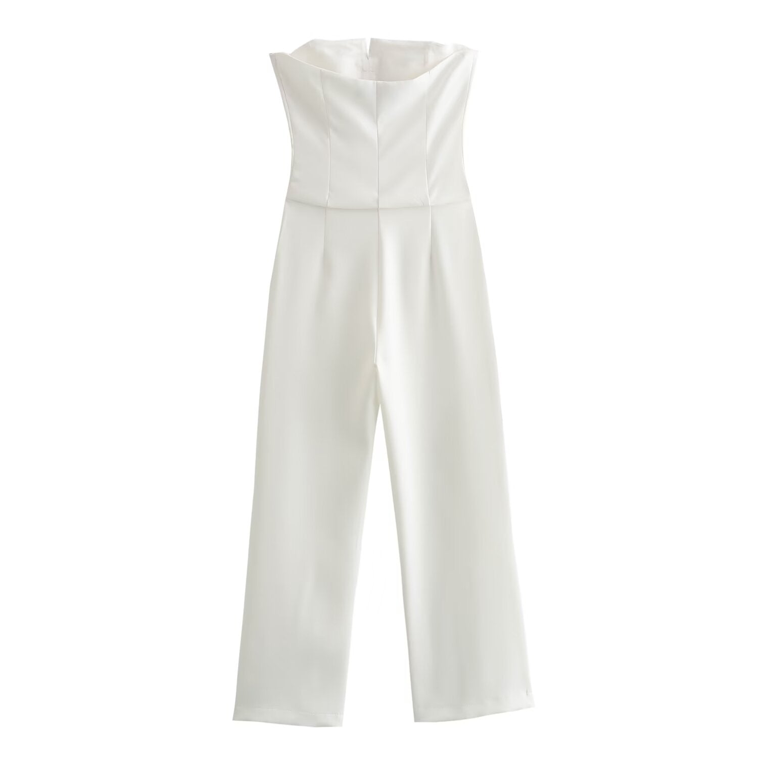 Elegant Strap w Detail Jumpsuit