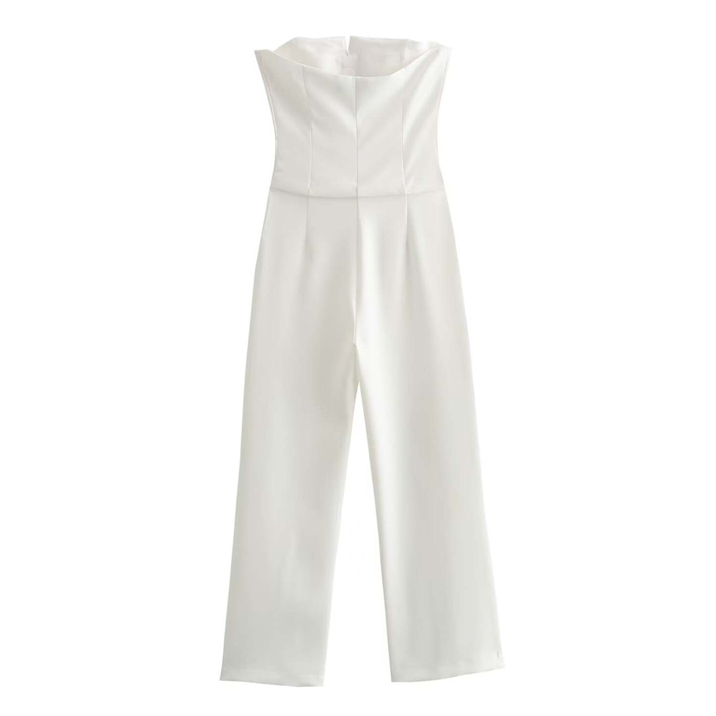 Elegant Strap w Detail Jumpsuit