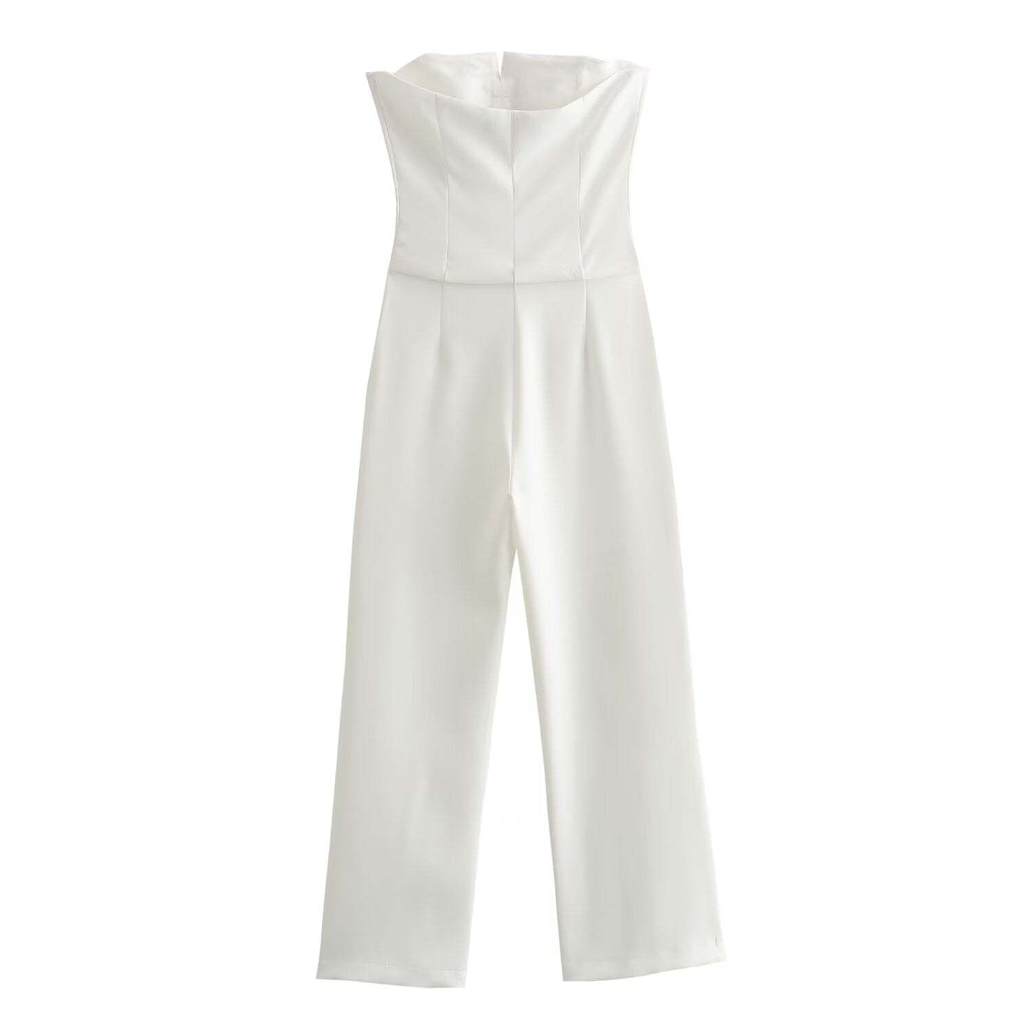 Elegant Strap w Detail Jumpsuit