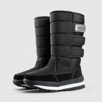 Men's Warm Snow Waterproof Boots Thick Plush Non-Slip Platform