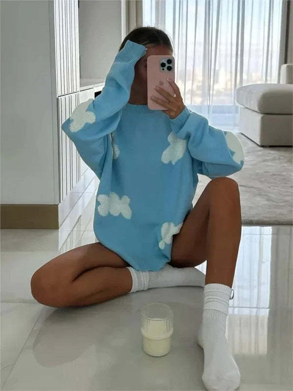 Retro soft pullover