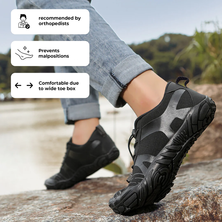 Orthopaedic premium outdoor barefoot shoes for autumn & winter