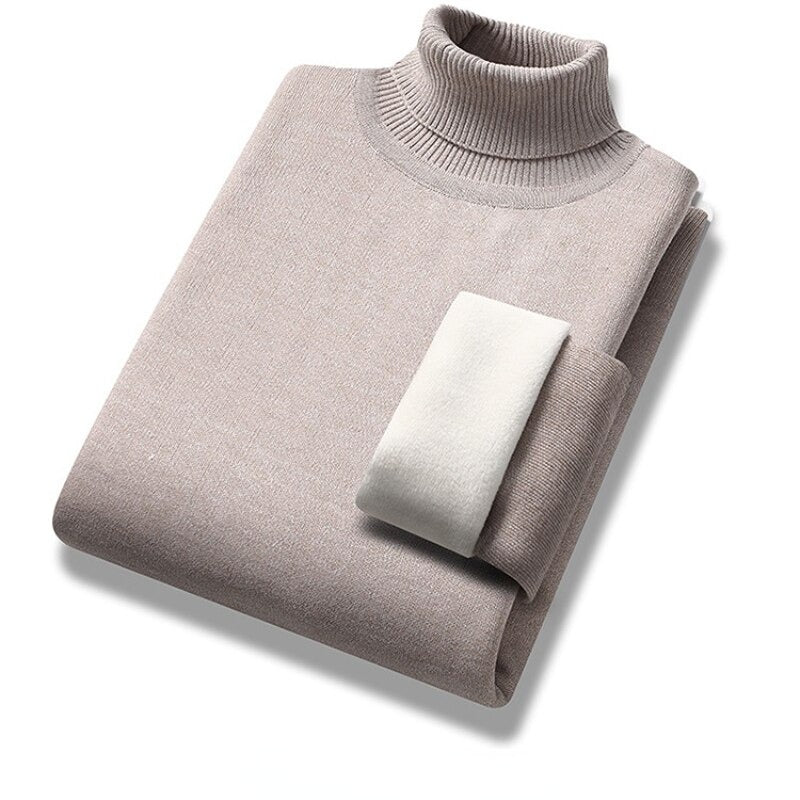 Men's Turtleneck With Teddy Lining