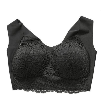 Bra For Women Ultimate Lift Stretch Full-Figure Seamless Lace Cut-Out Bra Plus Size