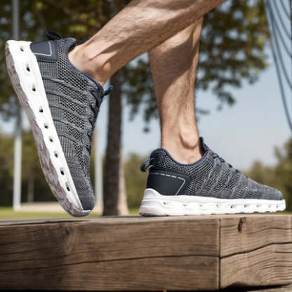 Orthopedic Walking Shoes Ergonomic Pain Relief Man Shoes