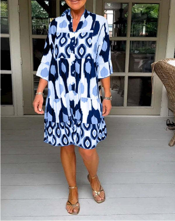 Flared Skirt Dress Summer Dresses