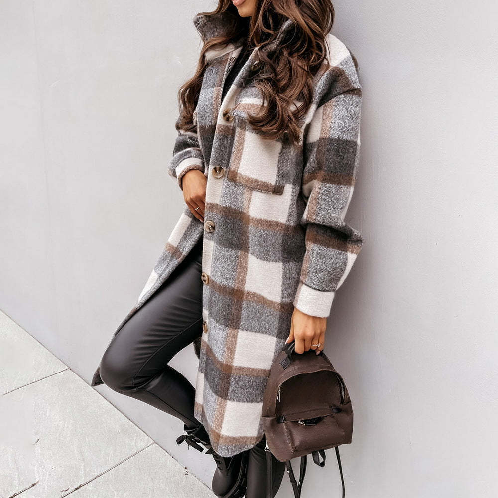 Single Breasted Wool Coat
