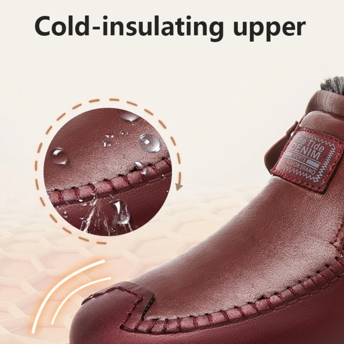 Orthopedic Boots Comfortable Waterproof Arch-support Leather Winter
