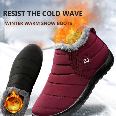 Women's Waterproof Snow Boots Foot Warmer Shoes for Bunions