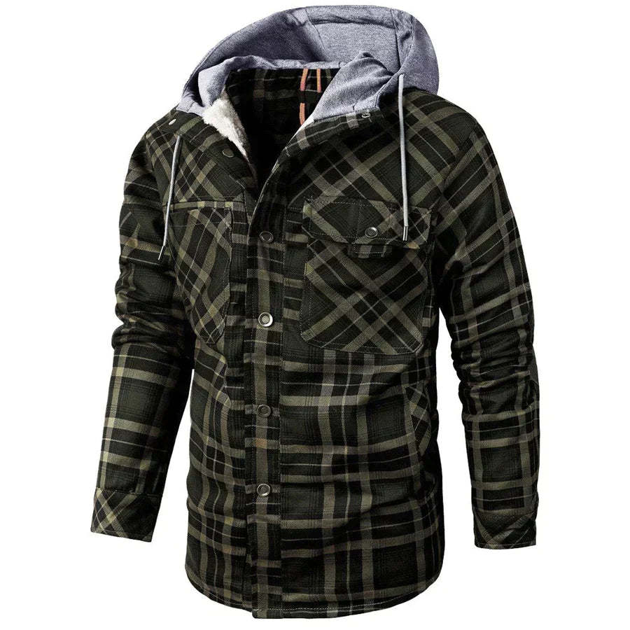 Flannel Fleece Winter Jacket