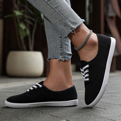 Comfortable and Stylish Canvas Sneakers for Women