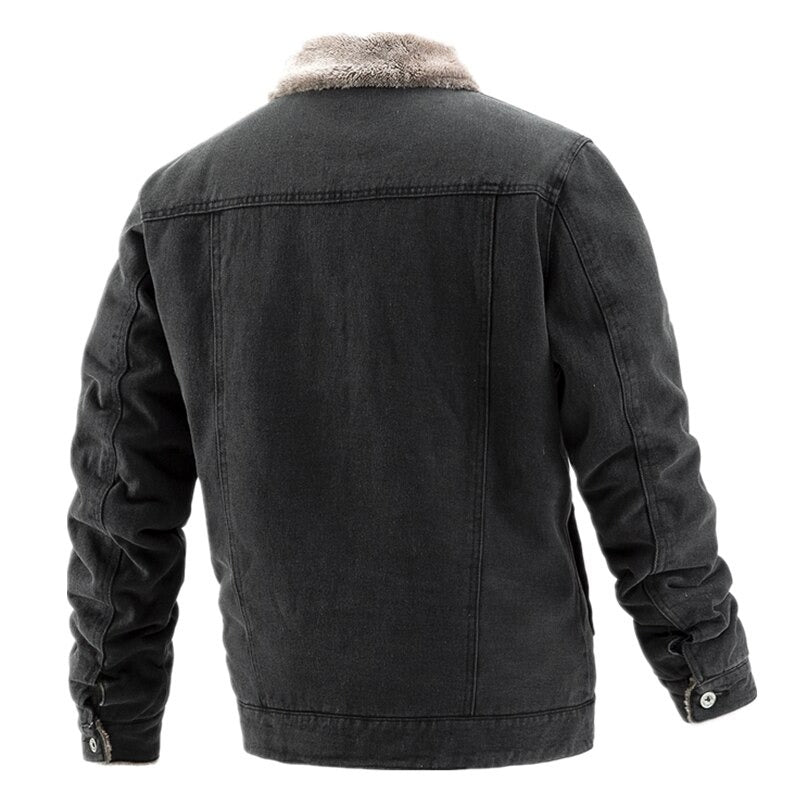 Men's Denim Jacket With Inner Lining