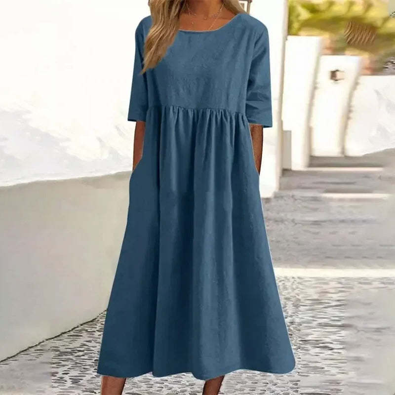 Cotton vintage dress