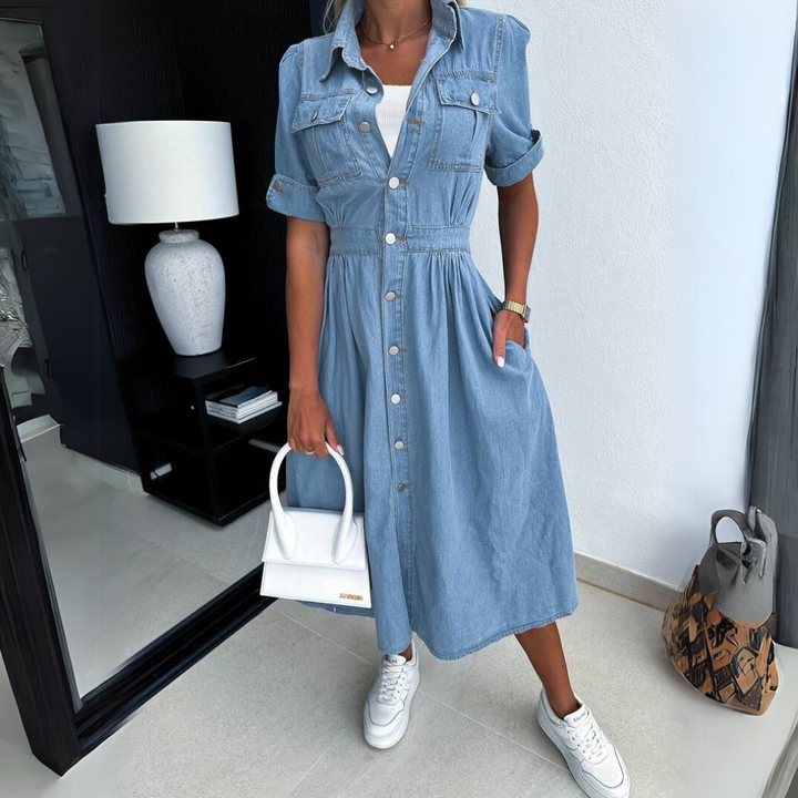 Fashionable Denim Dress for Women