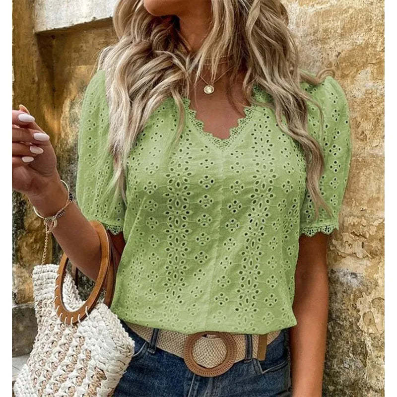 Summer Lace Blouse