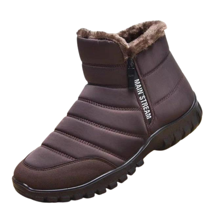 Fur Ankle WaterProof Boots Orthopedic Shoes For Men Trendy Winter 2023