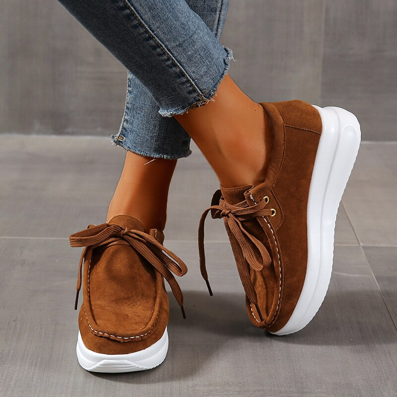 Stylish Thick Suede Shoes