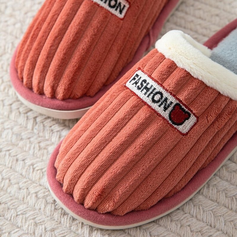 Women Cute Slippers Cushion Soft Plush Indoor Shoes
