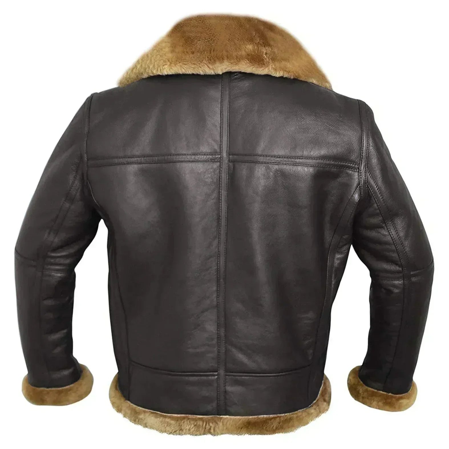 Men's Premium Shearling Leather Jacket