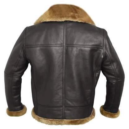 Men's Premium Shearling Leather Jacket