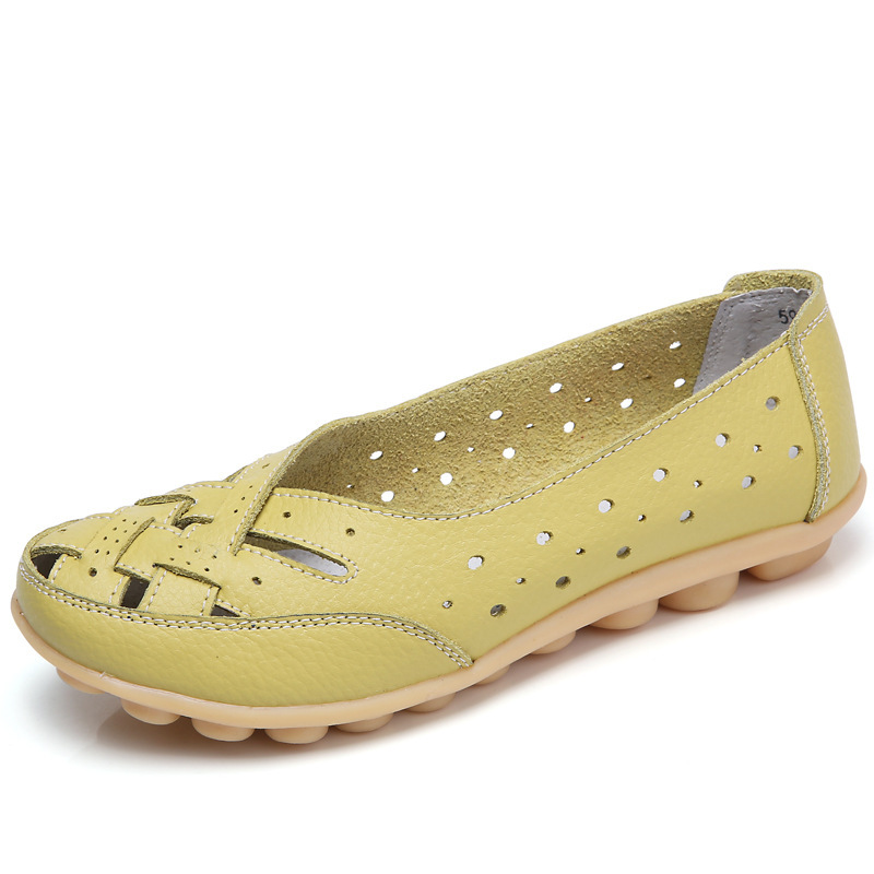 Wide Toe Box & Wide Size Leather Moccasin