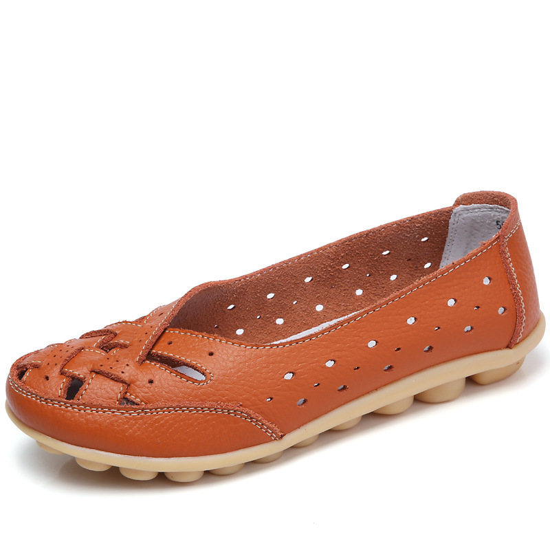Wide Toe Box & Wide Size Leather Moccasin