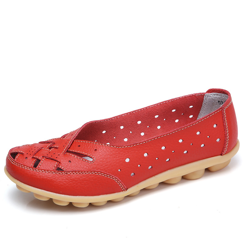 Wide Toe Box & Wide Size Leather Moccasin