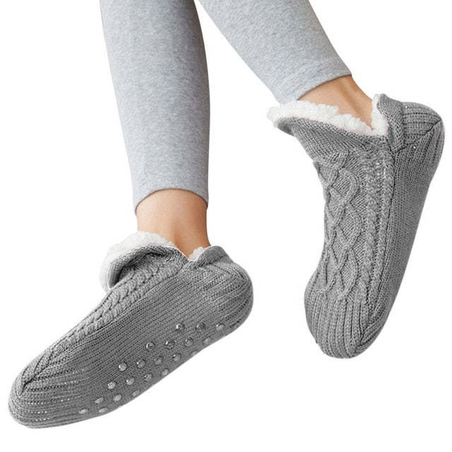 Thermal Socks Ultra Warm Non-Slip Yarn Fur Indoor Slipper Socks