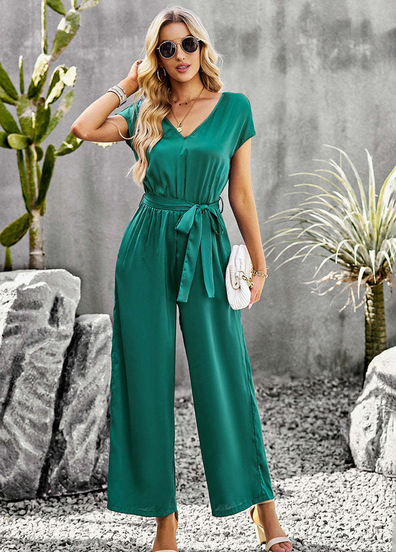 Women's Wide Leg Jumpsuit