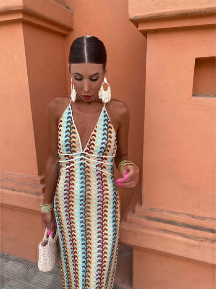 Halter Maxi Dress