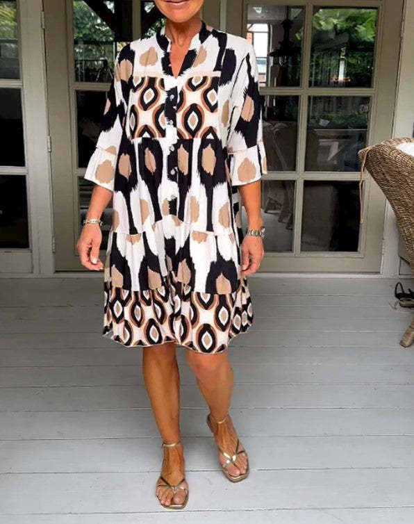 Flared Skirt Dress Summer Dresses