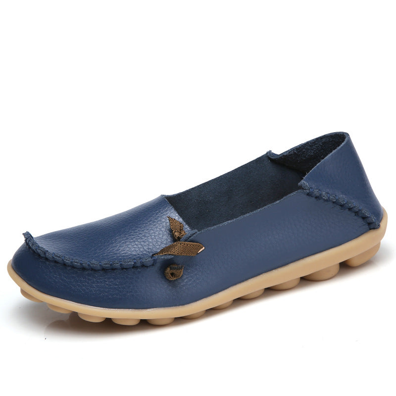 Women's Low Top Lace-up Flat Shoes