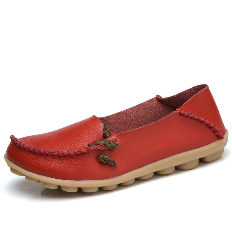 Women's Low Top Lace-up Flat Shoes