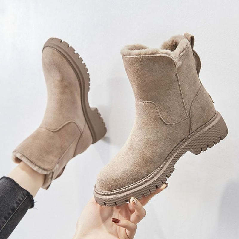 Orthopedic Snow Boots Women Warm Ankle Shoes