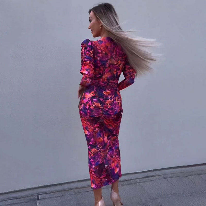 Long Sleeve Maxi Dress