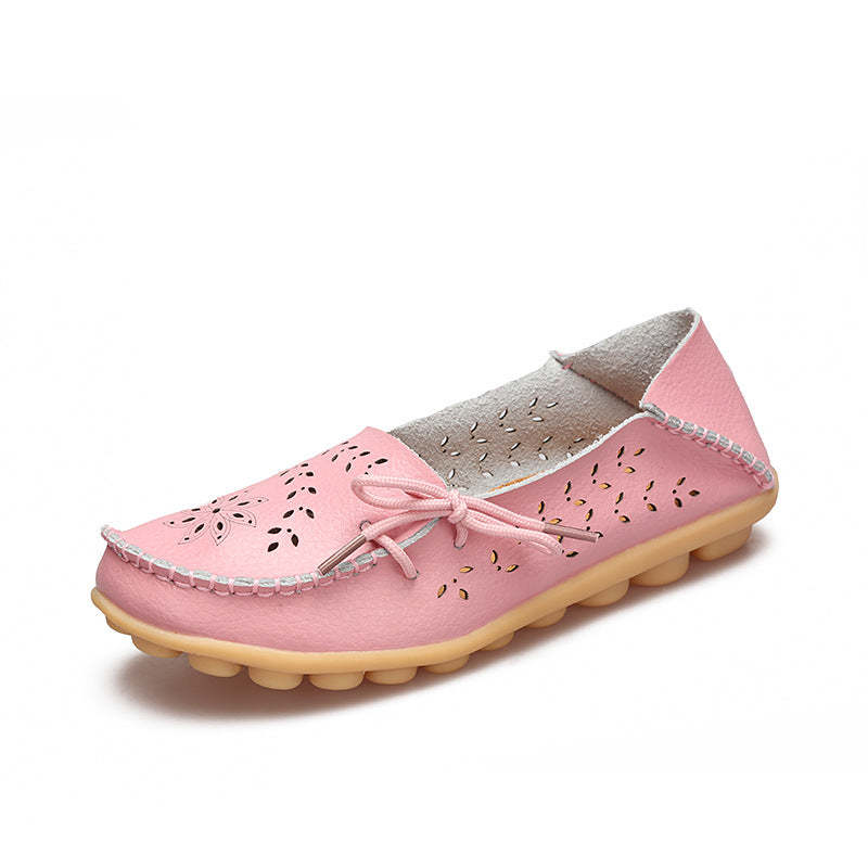 Discover Style and Comfort with New Hollow Leather Casual Shoes